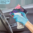 thumbnail image 4 of Yayeee 6 Pack Kitchen Dish Cloths Set for Washing Soft Drying Absorbent Microfiber Towels, Beautiful Floral Pattern, 4 of 9