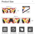 thumbnail image 3 of Yayeee Faucet Mat for Kitchen Sink 30" Diatomite Long Splash Guard Pad, Purple Triangles, 3 of 7
