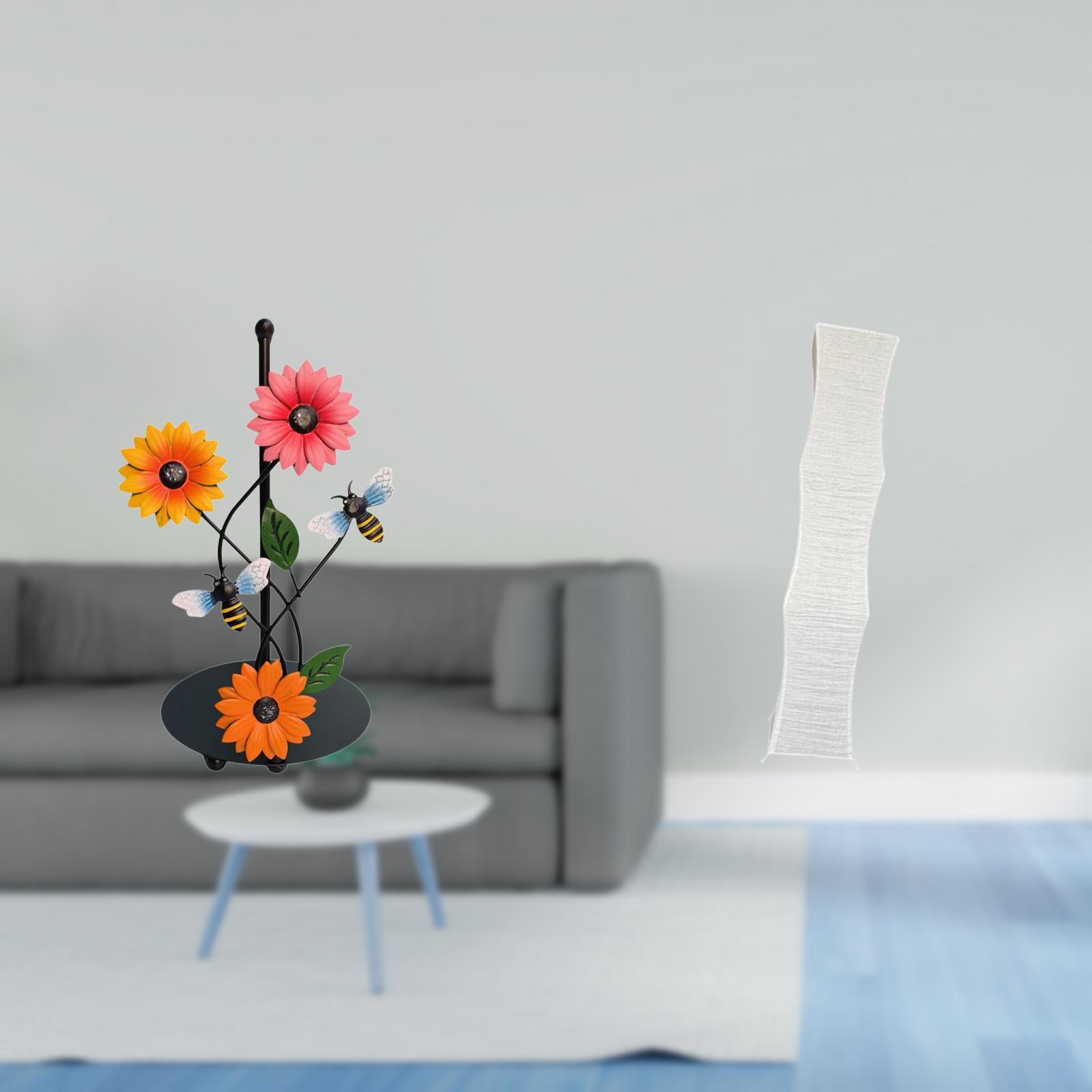 Paper Towel Holder Floor Lamp Shade Minimalist Lampshade Durable Iron Construction for Kitchen Dining Room Workspace