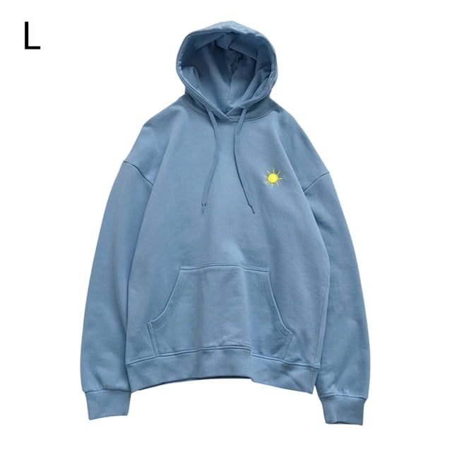 Sudadera con capucha de primavera con estampado de hombres y mujeres, suéter con capucha, abrigo, top de pareja, azul, L kenally AP001403-27B