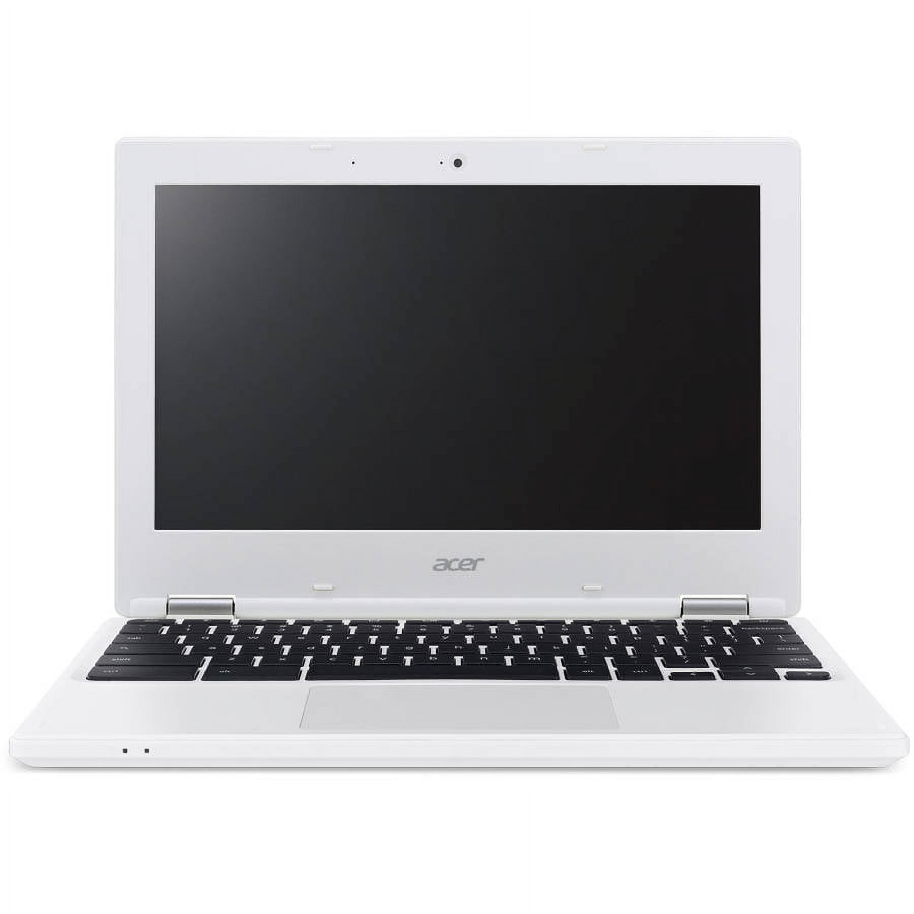 Acer Denim White 11.6" CB3-131-C3SZ Chromebook 11 PC with Intel Celeron N2840 Dual-Core Processor, 2GB Memory, 16GB Flash Storage and Google Chrome - image 3 of 8
