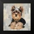 thumbnail image 2 of Rodgers, Keri 12x12 Black Modern Framed Museum Art Print Titled - Yorkshire Terrier, 2 of 5