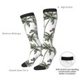 thumbnail image 4 of Naloa Palm Trees Zebra Thigh High Socks Extra Long Stretchy Sock Women Over Knee High Opaque Stocking Daily Wear, 4 of 6