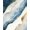 Blue Ivory Gold, Pattern 8, variant on ODIKA 8'x10' Washable Area Rug Hallway Abstract Long Brushstroke Contemporary Watercolor Hallways for Dining Room, Large Office, Lounge, Non-Slip Chair-Friendly Mat