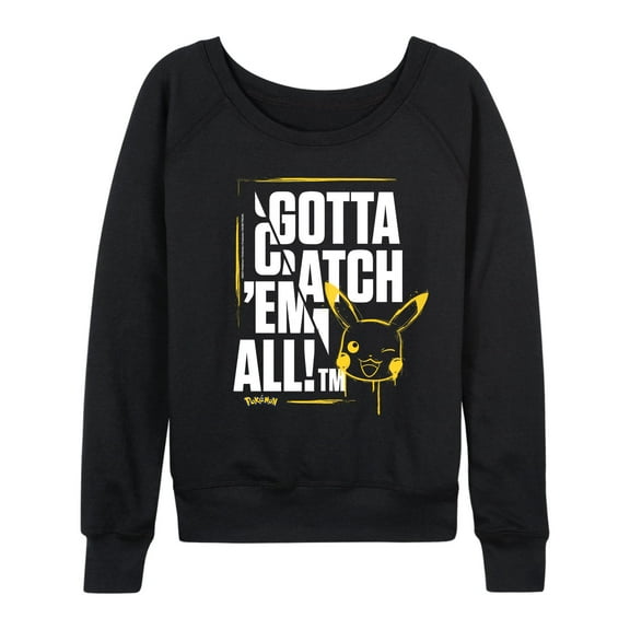 Pokémon - Gotta Catch Em All - Women's Lightweight French Terry Long Sleeve Shirt