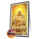 thumbnail image 2 of 5D diamante pintura Buda luz brilla completo redondo taladro DIY arte manualidades mosaico FLhrweasw Nuevo, 2 of 9