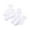 White1, variant on zbxnLI 5 Pack Ankle Socks for Boys Girls Low Cut Socks for Toddlers Solid Color Cotton Crew Socks