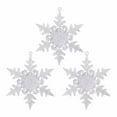 thumbnail image 2 of 3pcs Snowflake Acrylic Ornaments Christmas Tree Hanging Decorations Transparent Snowflake Pendants for Home Decor and Lifelike Design for Holiday Celebrations and Winter Holiday Weddings, 2 of 6