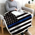 thumbnail image 1 of Agiferg Variété de Couverture Magique Cape Portable Couverture Paresseuse Double Couverture, 1 of 4