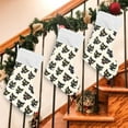 thumbnail image 7 of Black Cat with Yellow Eyes Christmas Stockings 17.71" Christmas Tree Decoration Fireplace Party Decoration, 7 of 7