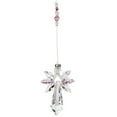 thumbnail image 3 of Woodstock Crystal Suncatchers, Guardian Angel Rose, Crystal Wind Chimes For Inside, Office, Kitchen, Living Room Décor, 2"L, 3 of 7