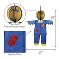 thumbnail image 3 of In the Breeze 2499 — Scarecrow Hanging Ball Spinner, Autumn Wind Spinner, 3 of 5