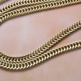 MANLINGDA Bag Chain Strap Long Metal Purse Replacement DIY 100cm Flat