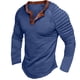 thumbnail image 1 of Blusas y camisas de manga larga con cuello redondo para hombre, blusa básica de color puro con músculos musculosos de manga larga, blusas y camisas de manga larga con cuello redondo para hombre, blusa, 1 of 8
