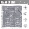 thumbnail image 5 of Healing Blanket Gifts for Bedridden, Get Well Soon Gifts for Women and Men, Hug Blanket Comfort Gifts for Cancer Patients, Breast Cancer Gifts, Compassion Blanket (60x50, Gray), 5 of 6
