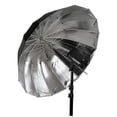 thumbnail image 1 of Fotodiox Umbrella-40in-Blk-Wht 40 in. Pro 16-Rib Parabolic Umbrella, Black & White, 1 of 2