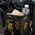 thumbnail image 6 of Saint Patrick's Day Foldable Car Trash Bin with Lid, Leak-Proof Hanging Storage Bag - Car Garbage Can, Car Trash Bin, 6 of 6