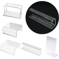 thumbnail image 2 of Transparent Acrylic Jewelry Display Plate Stud Lip Nail Display Navel Nail Tongue Nail Display Rack Posing Display Rack, 2 of 4