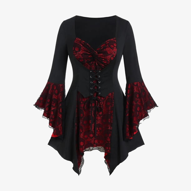 open lace back dress Corset Mini Dress in Red main image 1