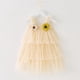 thumbnail image 2 of Odeerbi Las Niñas de Verano de Tul Escalonada Vestido de Flores Correa Tutu Vestido Sin Mangas Tirante de Malla Vestido, 2 of 6