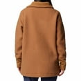 thumbnail image 2 of Women's Columbia Blue Point Creek Zip Front Fleece Jacket Color: Dark Stone Size: X LARGE, 2 of 4