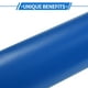 thumbnail image 3 of Unique Bargains 1 Pc Película de Envoltura para Automóvil Cubierta de Vinilo Universal Protectora Exterior Interior Azul Mate 20x152cm/0.65ft x 5ft, 3 of 7