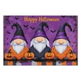 thumbnail image 2 of Happy Halloween Evil Pumpkin Gnomes Short Table Mats Set of 4 Autumn Halloween Place Mats Washable Anti-Skid Outdoor Indoor Table Mats for Wedding Restaurant & Camping, 2 of 7