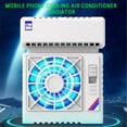 thumbnail image 6 of Blasgw Mobile Phone Radiator Air-conditioning Frequency Conversion Artifact Semiconductor Refrigeration White, 6 of 9