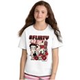 thumbnail image 4 of Kanji Betty Boop Hashtag Flirty XOXO Girls Kids T Shirt Tees Teen Brisco Brands XS, 4 of 6