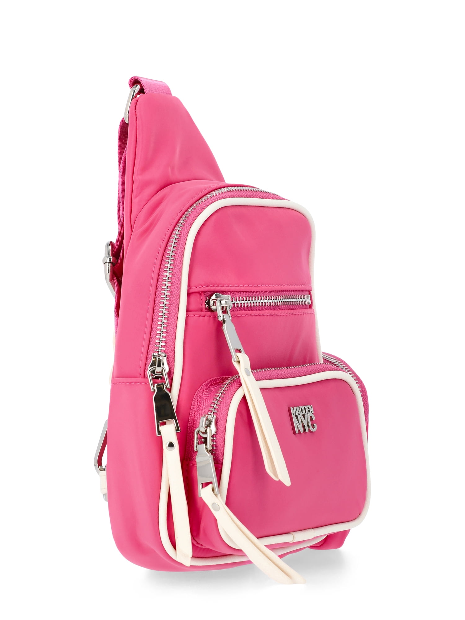 Madden NYC Women's Core Sling Bag, Pink