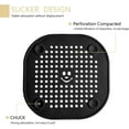 thumbnail image 5 of 2 Pack Drain Hair Catcher Silicone Bathroom Accessories Shower Drain Protector Sink Drain Strainer Hair Stopper for Shower Kitchen Bathroom Tub Grey, 5 of 10