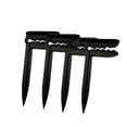 thumbnail image 4 of 4 pinzas de anclaje para toallas de playa al aire libre, resistentes para sujetar mantas de picnic en vacaciones. negro, 4 of 8