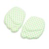 1 Pair White Green Sponge 3D Soft Forefoot Pad Foot Metatarsal Absorber Insole