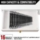 thumbnail image 3 of 64 Slot ABS Wrench Organizer, Hanging Organizer for Tool Boxes and Walls, Suitable for SAE and Metric Wrench Storage, 3 of 5