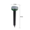 thumbnail image 3 of Solar Mole Repellent Ultrasonic, 4 Pc Round Stakes, Mole Repellent Solar Powered, Rodent Repellent Outdoor, Snake RepellentforYard, Lawn Garden Use, 3 of 8