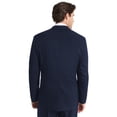 thumbnail image 6 of Chaps Men's Navy Solid Classic Fit Tailored Suit Separate Jacket, Sizes 40R-48L, 6 of 9