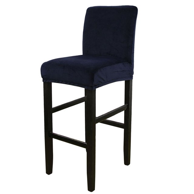 Bar Stool Covers High Stretch Chair Cover Washable Chair Slipcovers Anti-Dust Removable Chair Cover Protector for Dining Room Living Room Use