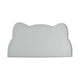 thumbnail image 4 of Alfombra de comida de gato Mat de alimentación de mascotas sin deslizamiento fácil de limpiar para alimentos y agua Gris, 4 of 8