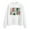 White, variant on Fiaer Merry Christmas Women Sweatshirts Trendy Crew Neck Pullover Long Sleeve Plus Size Loose Fit Casual Tops White XL