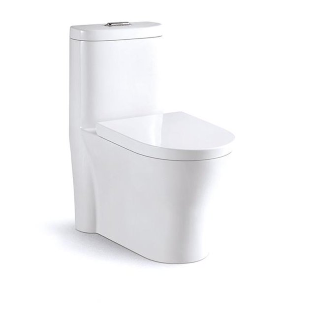 Alya Bath ALYA-OPT-1003 Dual Flush One Piece Toilet, White