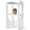 Cloud White, variant on VASAGLE Side Table, 2 Tier Small Accent End Table, Nightstand with Lower Shelf for Small Spaces, Living Room, Bedroom, Honey Brown
