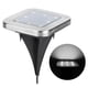 thumbnail image 5 of Luces solares de tierra, 4 luces solares enterradas de 8 LED, luces solares enterradas ultra sensibles Jadeshay A, 5 of 8