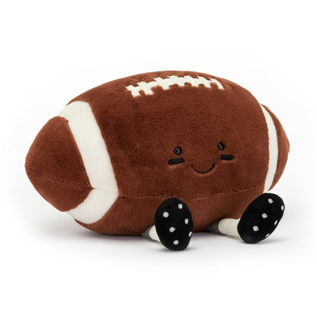 Peluche Jellycat Amuseables Football de 28 cm para fanáticos del deporte