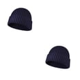 thumbnail image 4 of Qarigey Gorro para adultos, gorro para mantener el calor, gorros tejidos, gorros para el invierno, azul Type2 NO2 Qarigey CBP304267, 4 of 6
