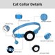 thumbnail image 2 of Collar de , para Collar de Air Tag con Hebilla de Seguridad y Campana, Collar de Reflectante en Azul de 3/8 Pulgadas de, 2 of 8