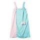 thumbnail image 1 of Vestido de toalla envolvente para baño/ducha para mujer, falda de baño con tirantes y falda de baño con lazo de bloque de color doble, 1 of 5