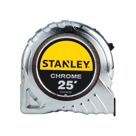 STANLEY STHT30159 25ft Chrome Tape Measure (Best Tape Measure App Android)