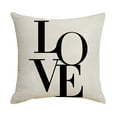 thumbnail image 2 of LAMIRO Throw Pillows for Couch Black White Waterproof Hugging Pillow Household Design Pattern Sand Pillow, 2 of 7