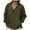 Army Green, variant on MaFYtyTPR Men's Casual Tops Fashionable Linen Shirt Solid Color Casual V-neck Long Sleeved Hooded Top Army Green L