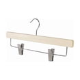 thumbnail image 4 of neatfreak! Wood Pant Hanger with Clips, pack of 2, 4 of 5